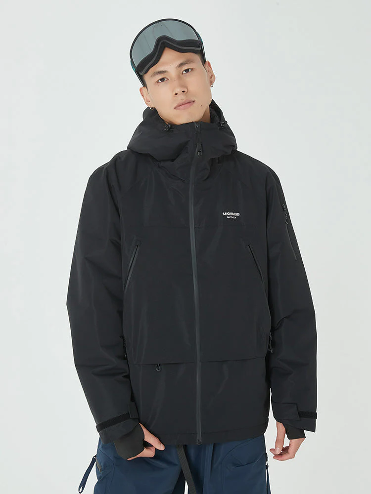 Men's Mountain Breaker Thermal Insulated Winter Coat Anorak Snow Jacket - Image 6