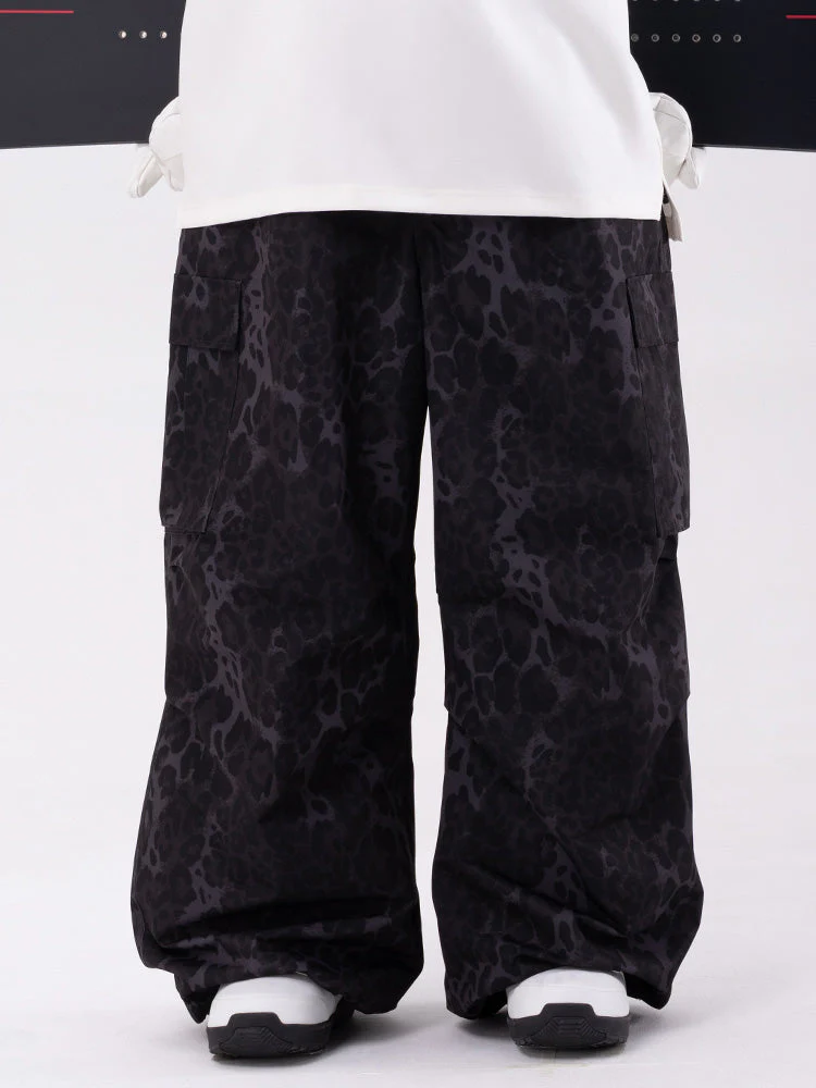 Men's Mountain Chill Freestyle Prime Baggy Leopard Snowboard Pants - Image 2