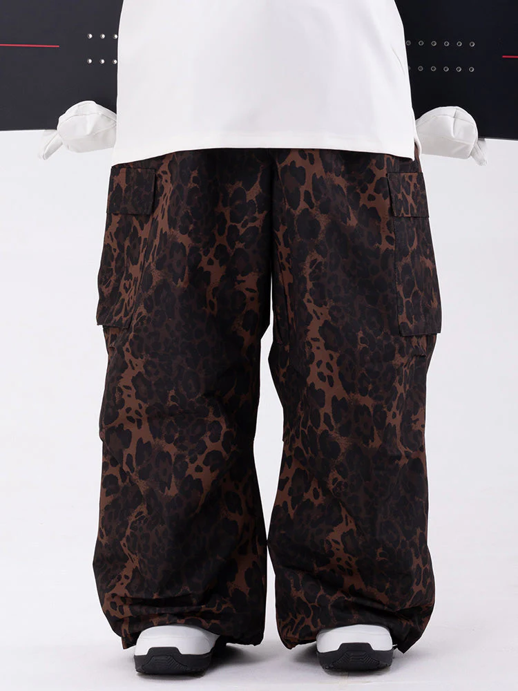 Men's Mountain Chill Freestyle Prime Baggy Leopard Snowboard Pants - Image 5