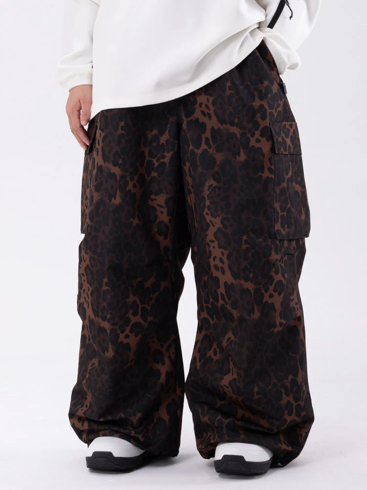 Men's Mountain Chill Freestyle Prime Baggy Leopard Snowboard Pants - Image 6