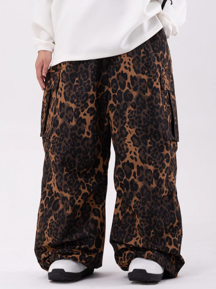 Men's Mountain Chill Freestyle Prime Baggy Leopard Snowboard Pants - Image 9