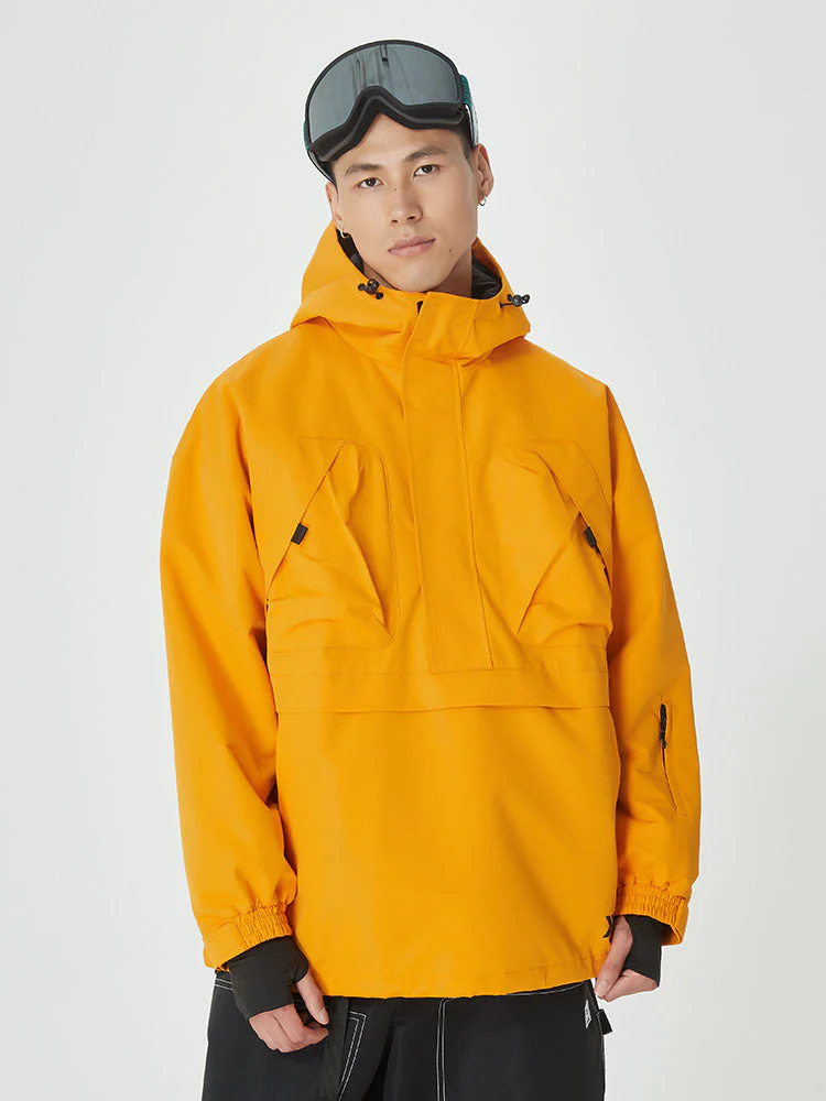 Men's Mountain Freerider Baggy Anorak Snowboard Jacket - Image 2