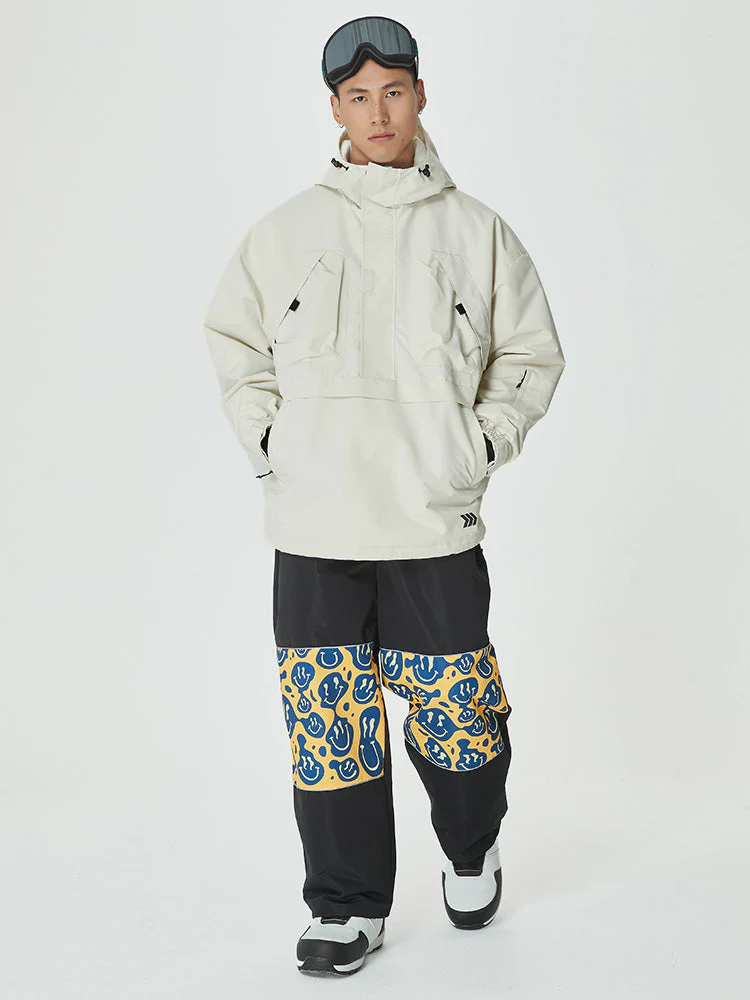 Men's Mountain Freerider Baggy Anorak Snowboard Jacket & Pants Set - Image 6