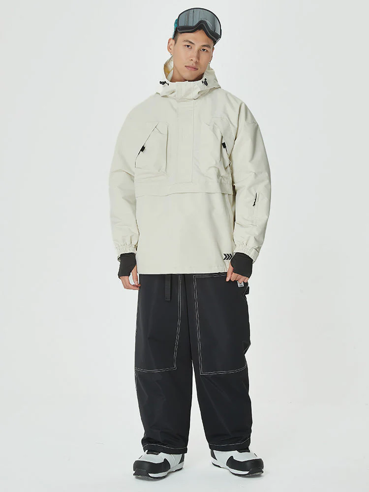 Men's Mountain Freerider Freestyle Snowsuits Anorak Snowboard Jacket & Pants - Image 2