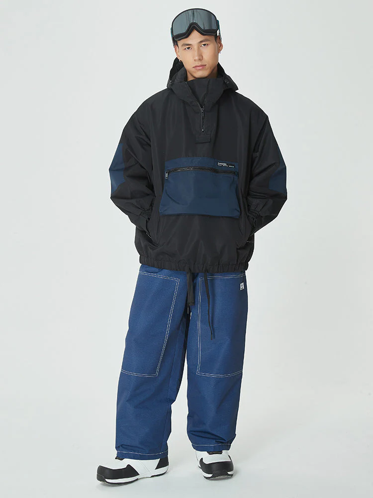Men's Mountain Freerider Freestyle Snowsuits Baggy Snowboard Suit - Image 2