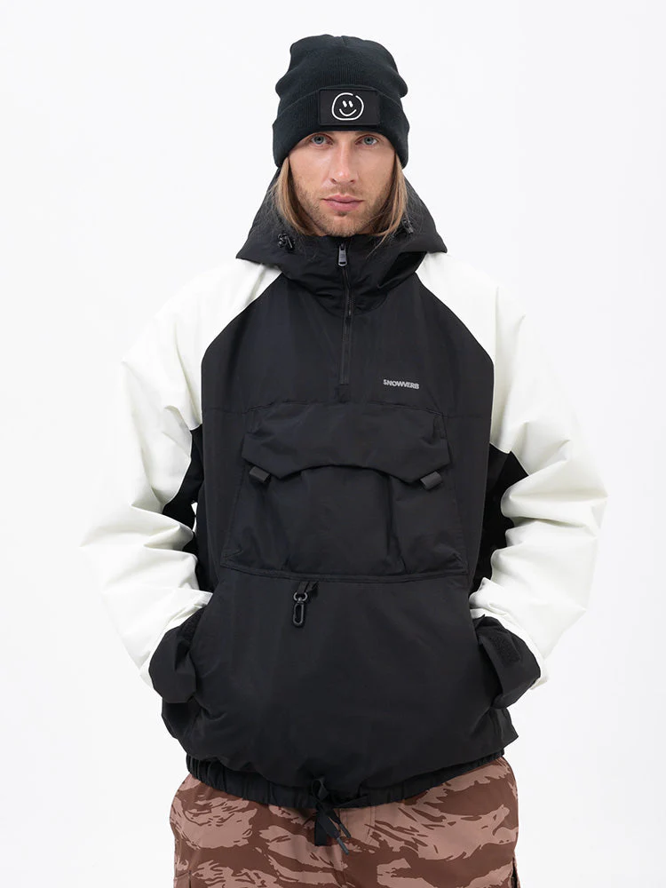 Men's Mountain Freestyle Cargo Pocket Bomber Camo Snowboard Jacket - Image 10