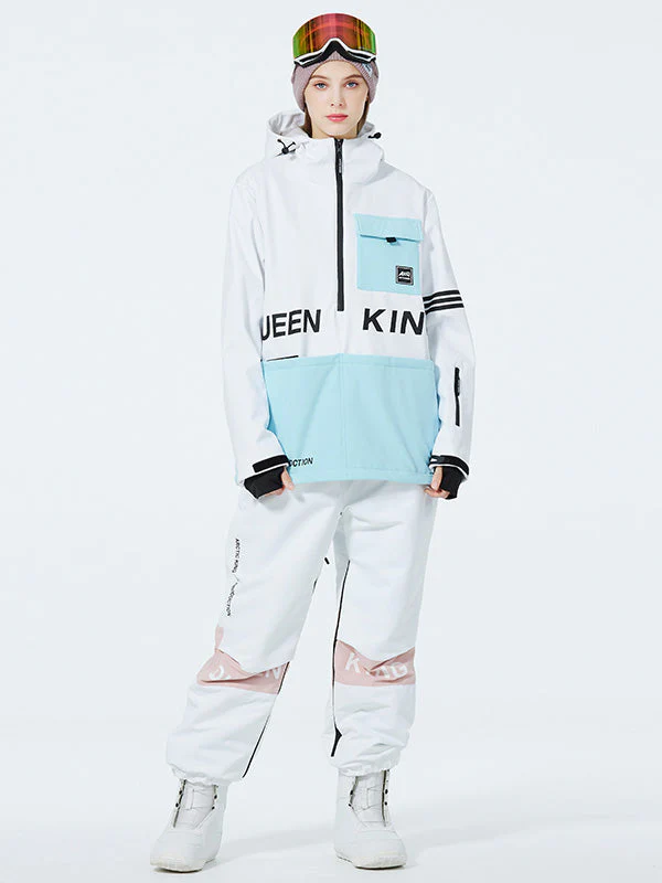 Men's Mountain Peak SnowGuard Half-zip Anorak Snowsuits - Image 5