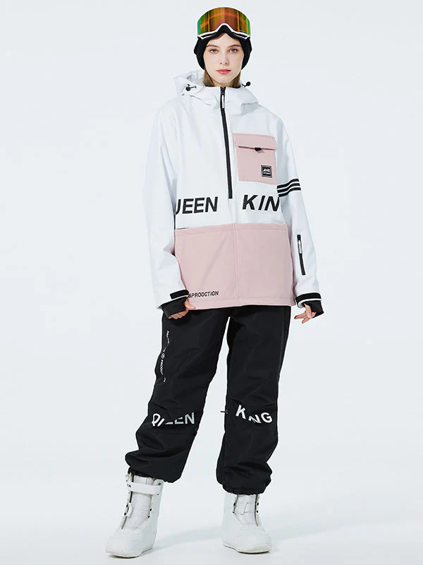 Men's Mountain Peak SnowGuard Half-zip Anorak Snowsuits - Image 9