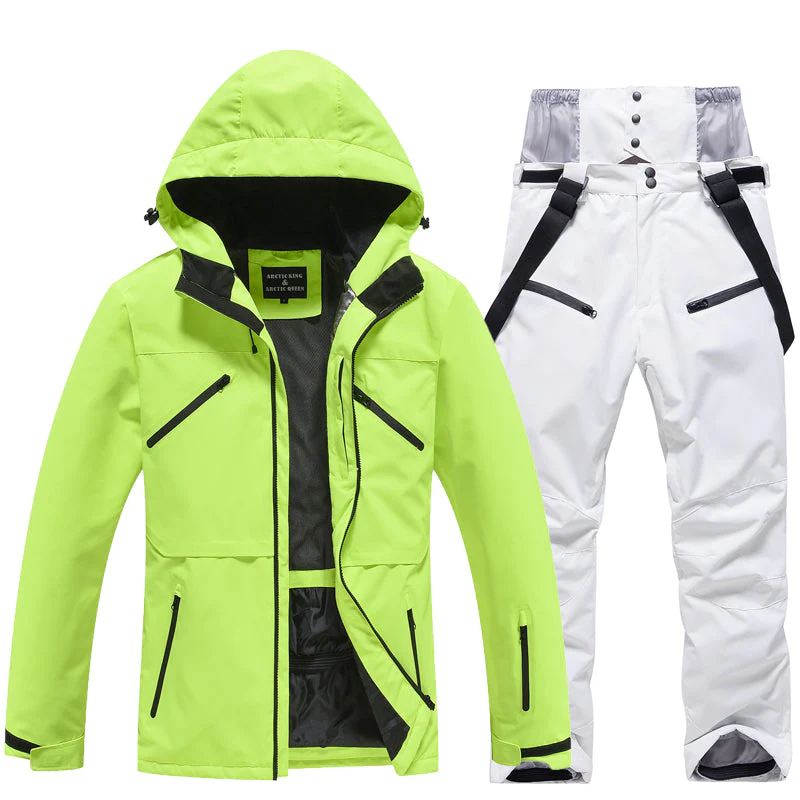 Men's Mountain Shredding Insulated Snow Jacket & Pants Set - Image 12