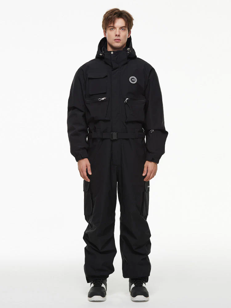 Men's Mountain Storm Chaser All-Weather Unisex Onesie Snow Jumpsuit - Image 5