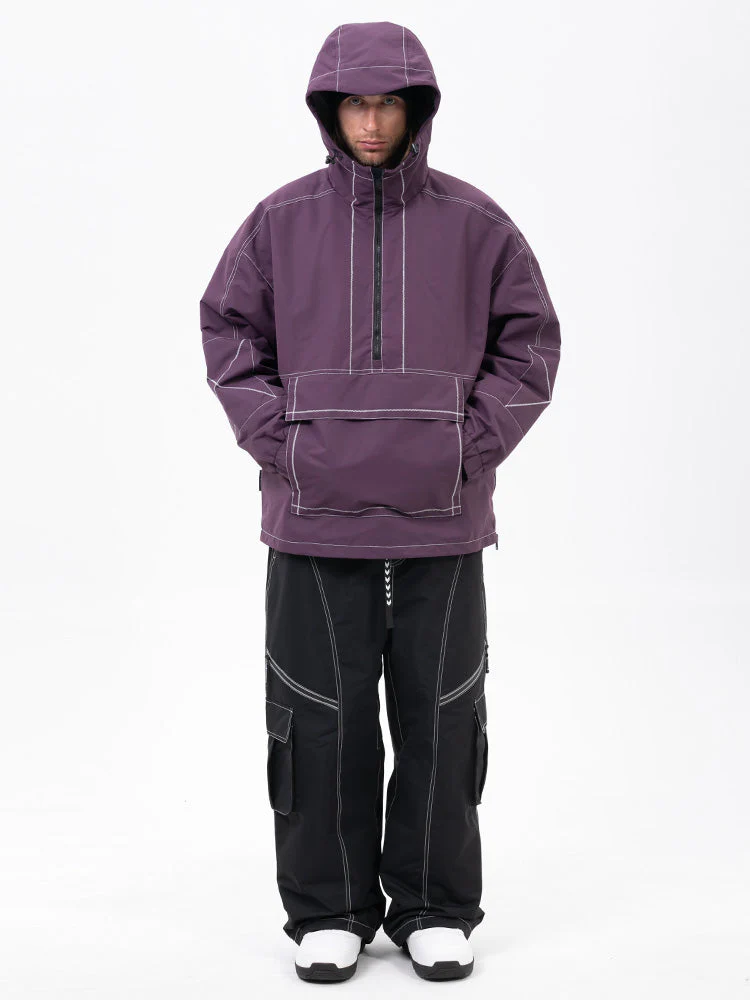 Men’s Mountain Vibe Pullover Jacket & Streetstorm Baggy Snow Pants Set - Image 14