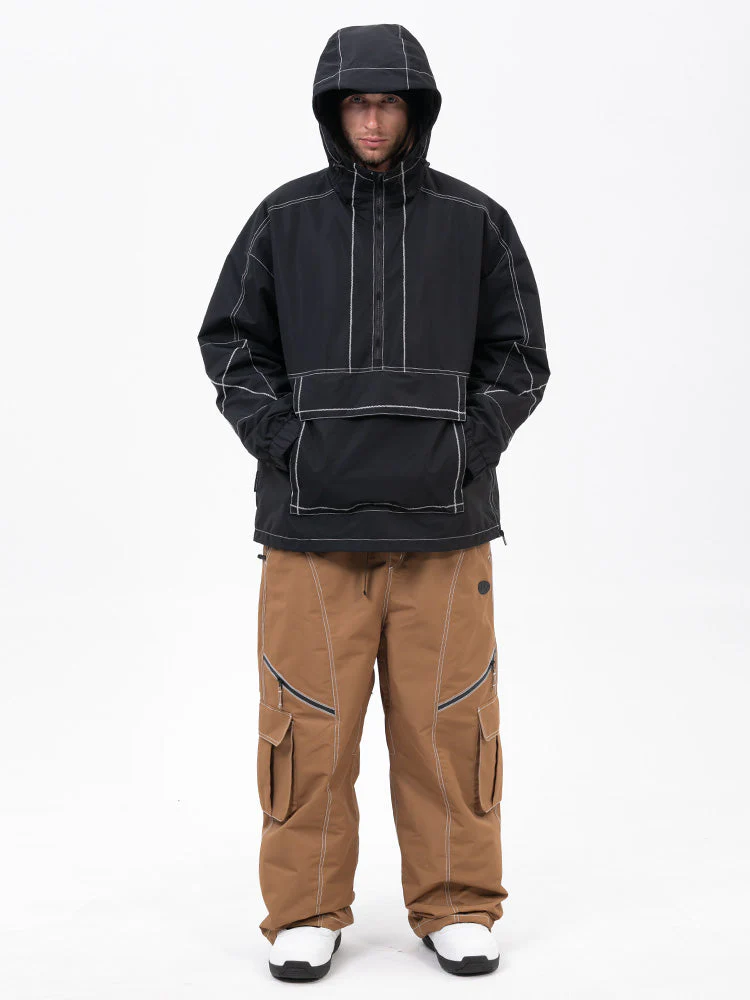 Men’s Mountain Vibe Pullover Jacket & Streetstorm Baggy Snow Pants Set - Image 2