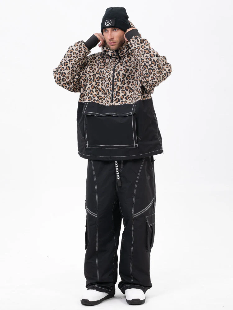 Men’s Mountain Vibe Pullover Jacket & Streetstorm Baggy Snow Pants Set - Image 24