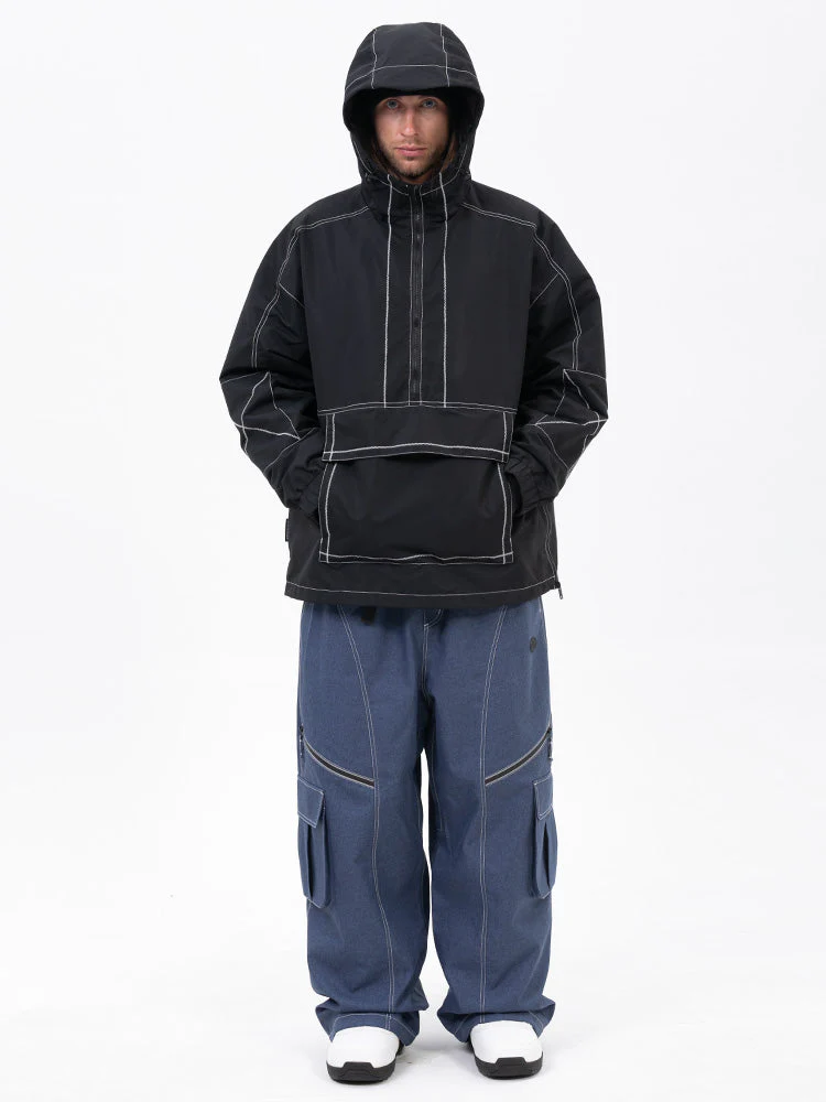 Men’s Mountain Vibe Pullover Jacket & Streetstorm Baggy Snow Pants Set - Image 5