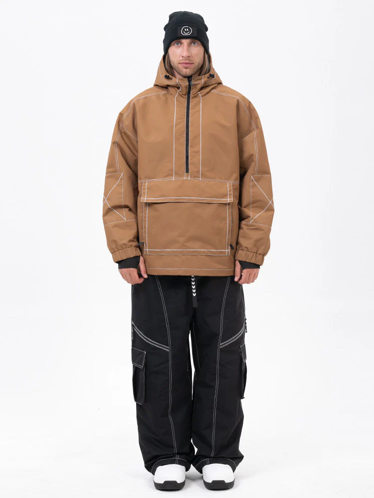 Men’s Mountain Vibe Pullover Jacket & Streetstorm Baggy Snow Pants Set - Image 7