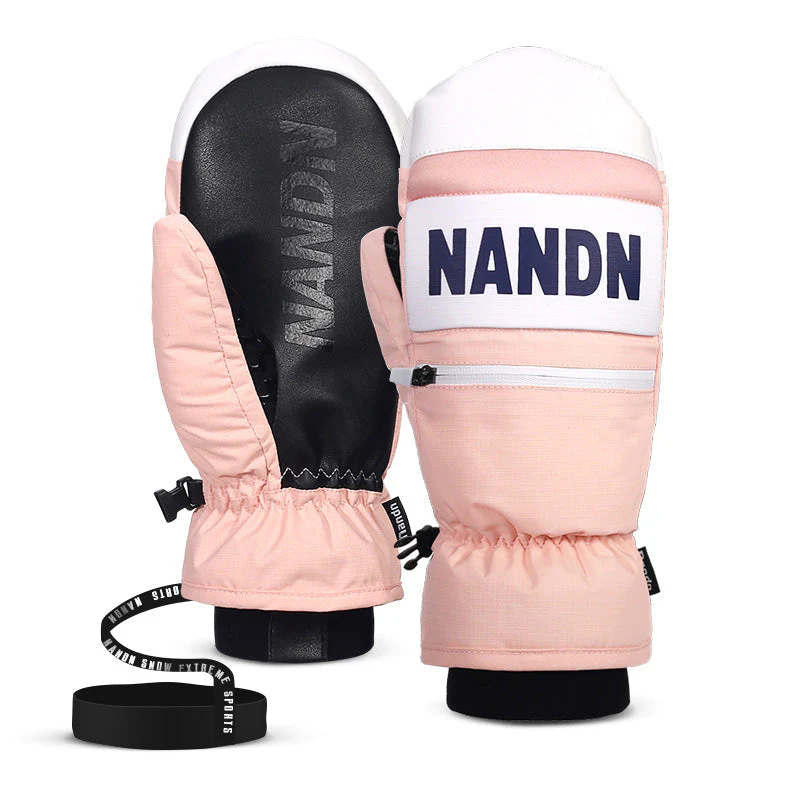 Men's Nandn AlpinePeak All-Weather Mountain Snowboard Mittens - Image 11