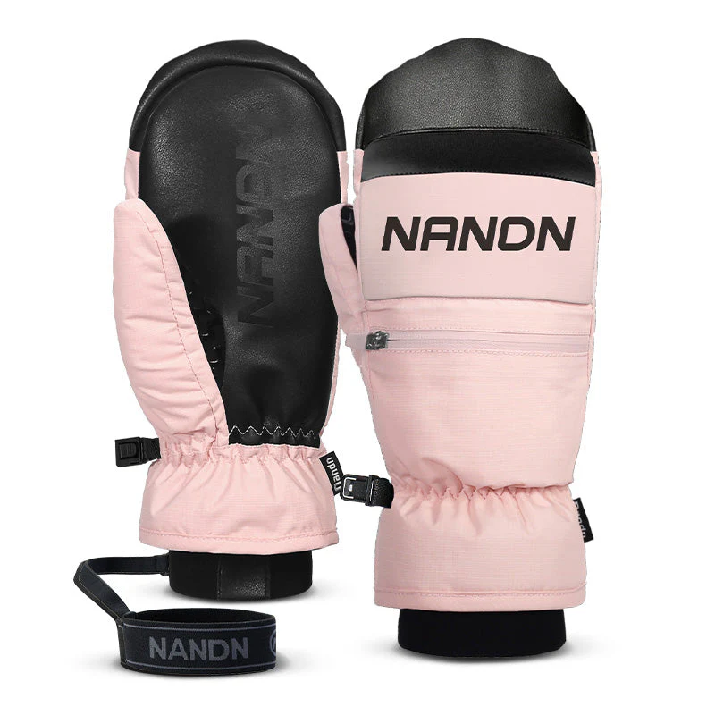 Men's Nandn AlpinePeak All-Weather Mountain Snowboard Mittens - Image 12