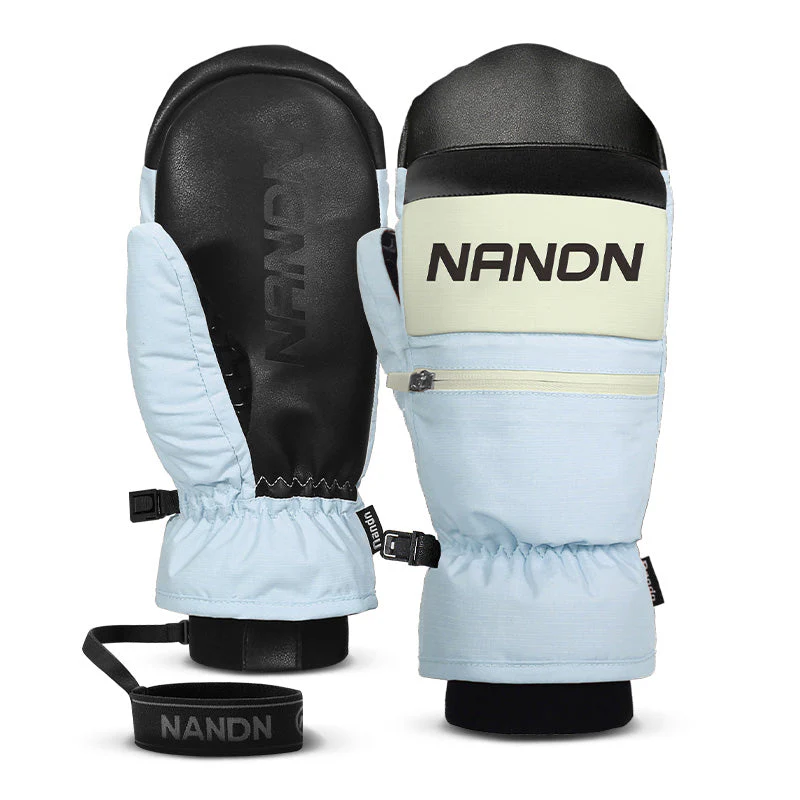 Men's Nandn AlpinePeak All-Weather Mountain Snowboard Mittens - Image 7