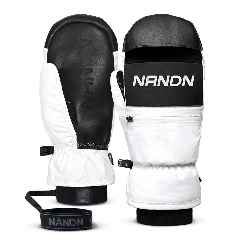 Men's Nandn AlpinePeak All-Weather Mountain Snowboard Mittens - Image 9