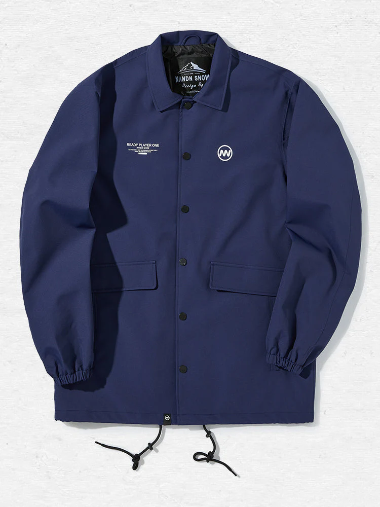 Men's Nandn Basic Style Coach Jacket - Image 5