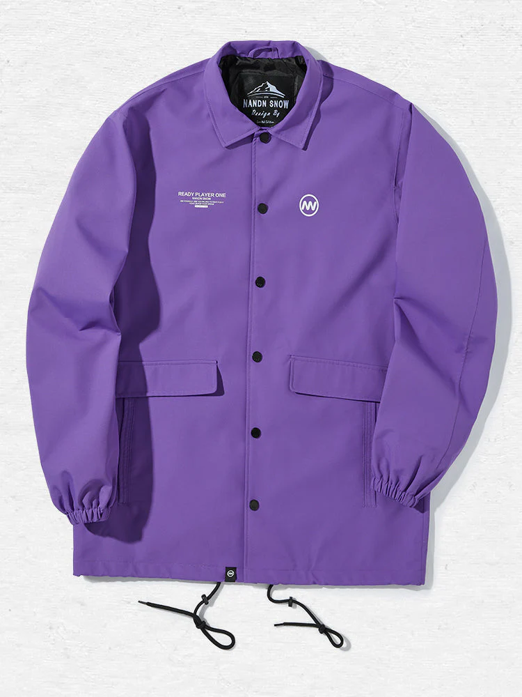 Men's Nandn Basic Style Coach Jacket - Image 9