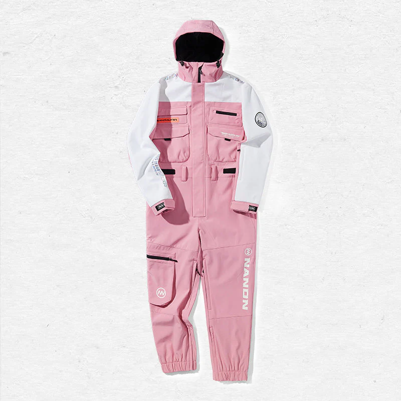 Men's Nandn Field Cargo Snowsuit One Piece - Image 6