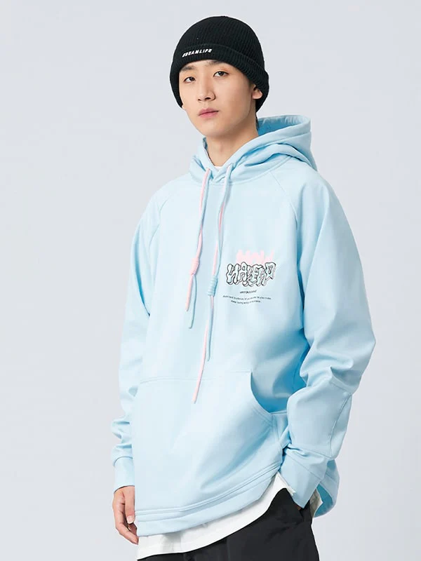 Men's Nandn Mountain Chill Out Baggy Snowboard Hoodie - Image 17