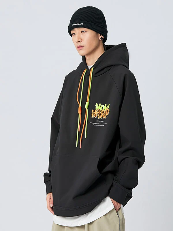 Men's Nandn Mountain Chill Out Baggy Snowboard Hoodie - Image 4