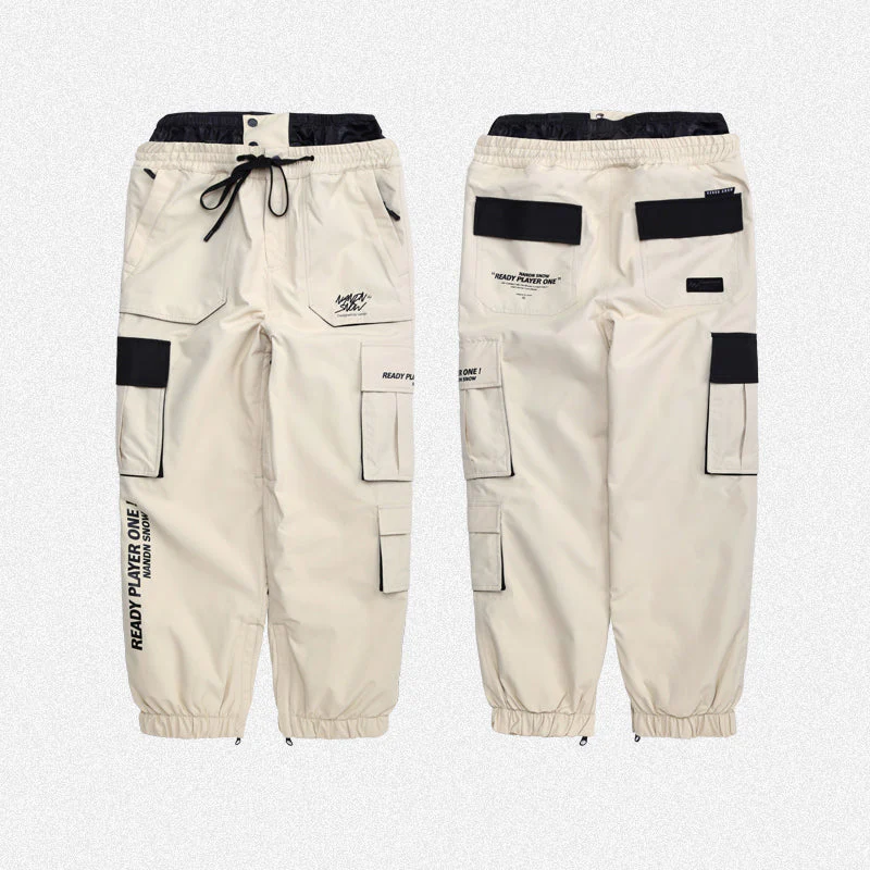 Men's Nandn Unisex Revival Overall Snow Pants - Image 2