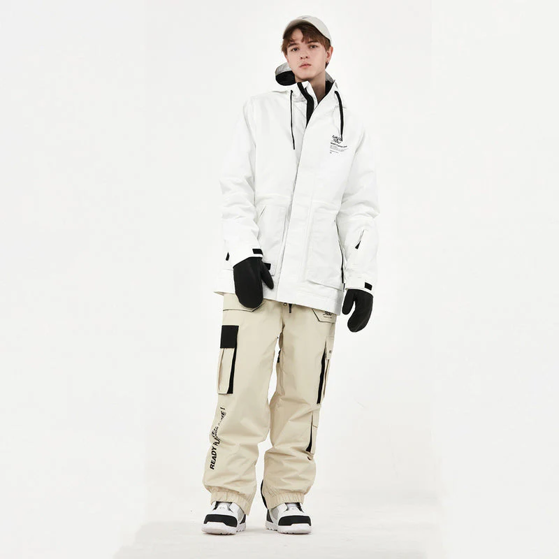 Men's Nandn Unisex Revival Overall Snow Pants - Image 3