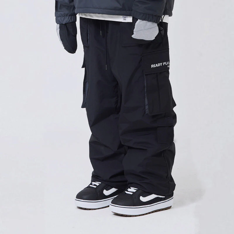 Men's Nandn Unisex Revival Overall Snow Pants - Image 4