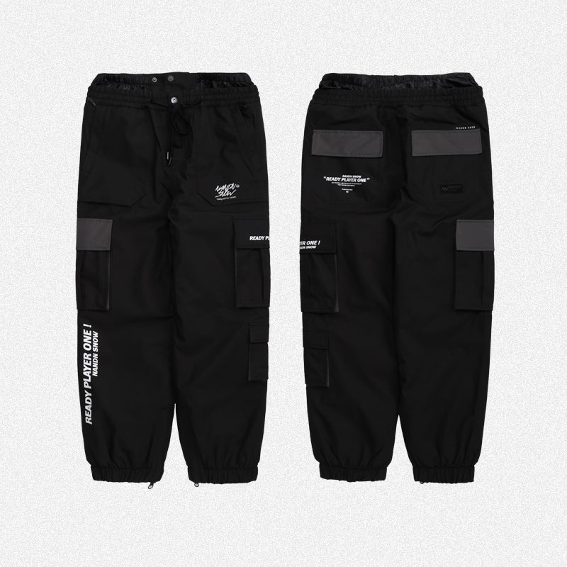 Men's Nandn Unisex Revival Overall Snow Pants - Image 5