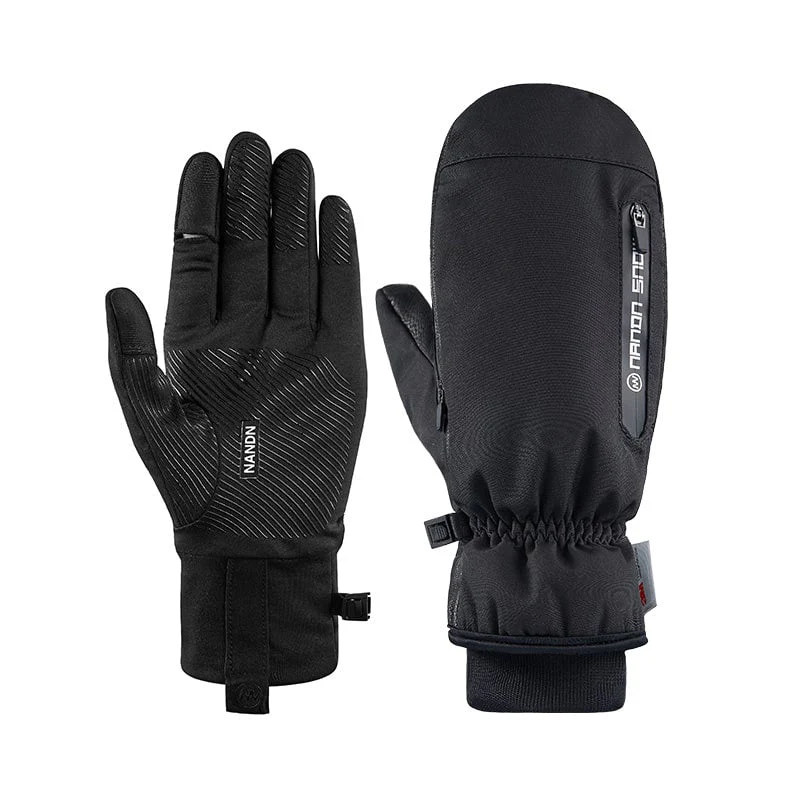 Men's Nandn Winter Mountain Shred All Weather Snow Mittens - Image 10