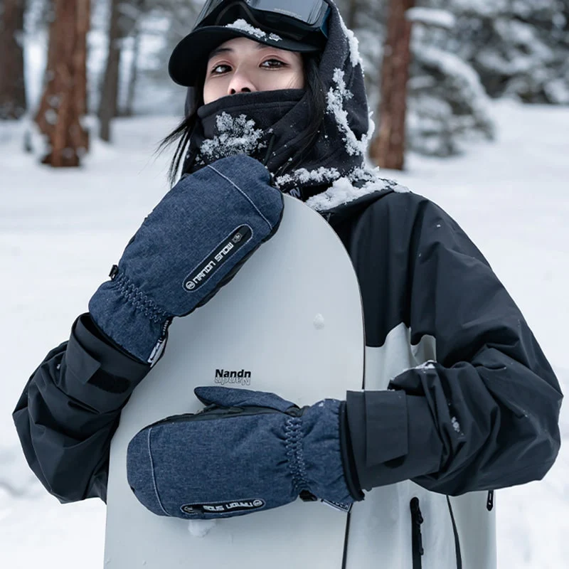 Men's Nandn Winter Mountain Shred All Weather Snow Mittens - Image 2