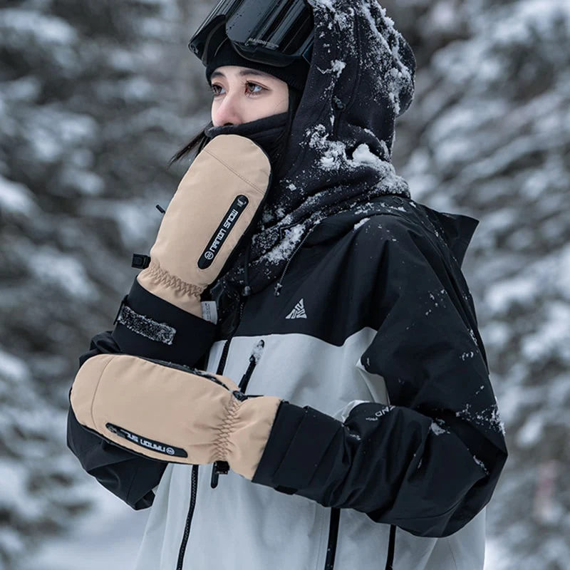 Men's Nandn Winter Mountain Shred All Weather Snow Mittens - Image 4