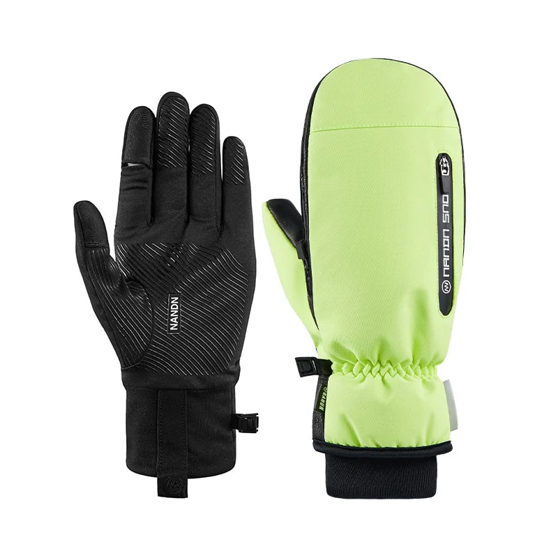 Men's Nandn Winter Mountain Shred All Weather Snow Mittens - Image 5