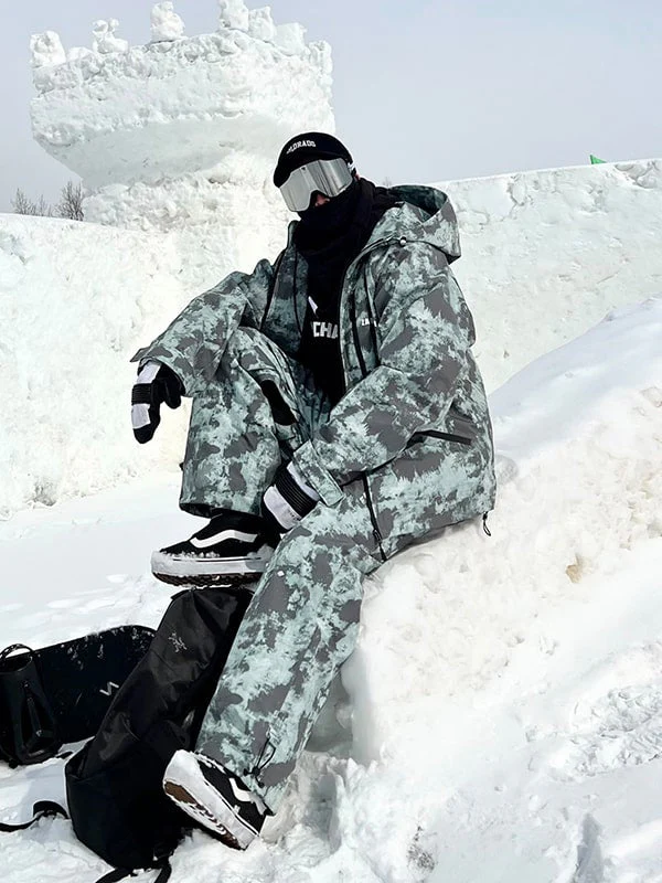 Men's North White Snowsafari Jacket & Pants Set - Image 3