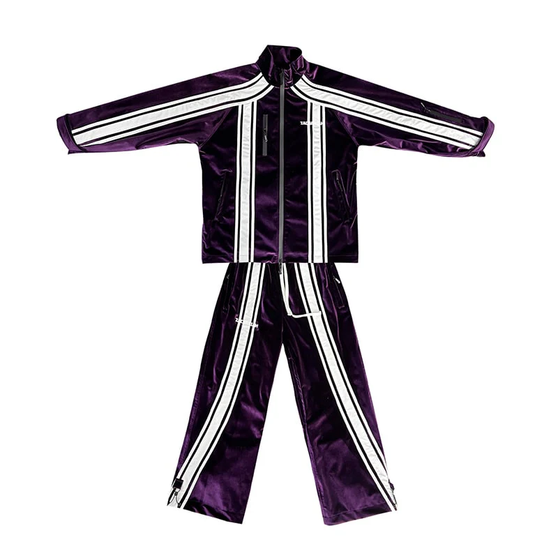 Men's North White Velvet Snow Jacket & Pants Set - Image 5