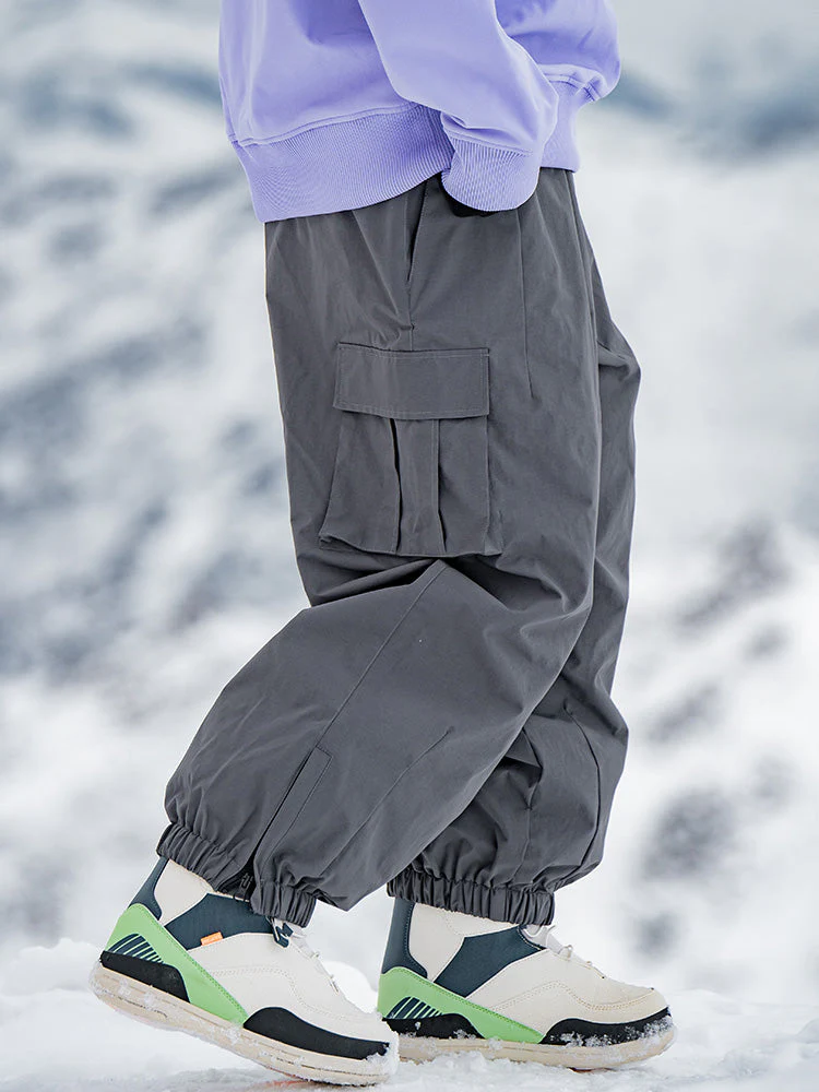 Men's Rabbit Snow StreetFlow Freestyle Cargo Baggy Snow Pants - Image 5