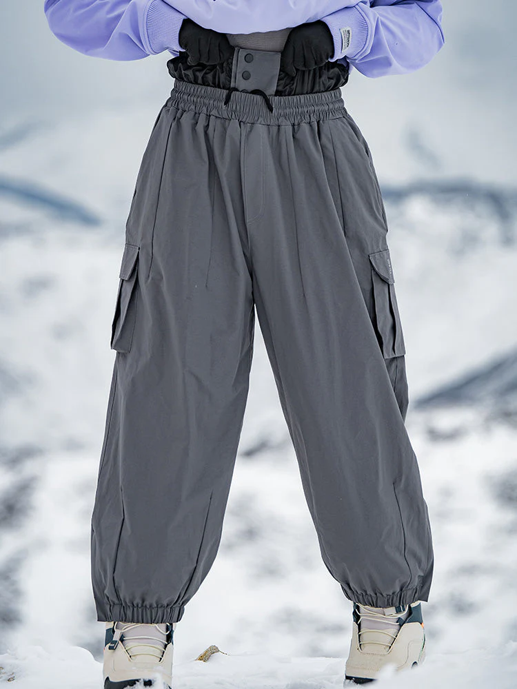 Men's Rabbit Snow StreetFlow Freestyle Cargo Baggy Snow Pants - Image 6