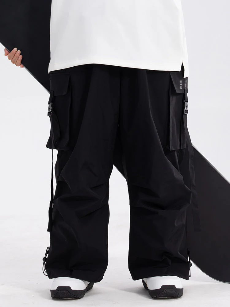 Men's Rabbit Snow UrbanRush Prime Oversize Baggy Snow Pants - Image 3