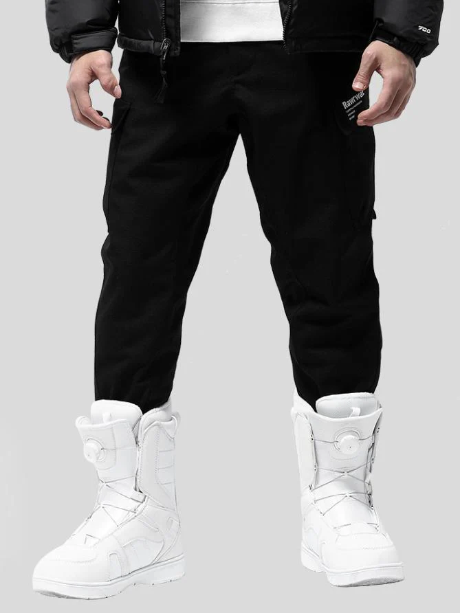 Men's RAWRWAR High Waist Harem Waterproof Mountain Jogger Snow Pants - Image 3