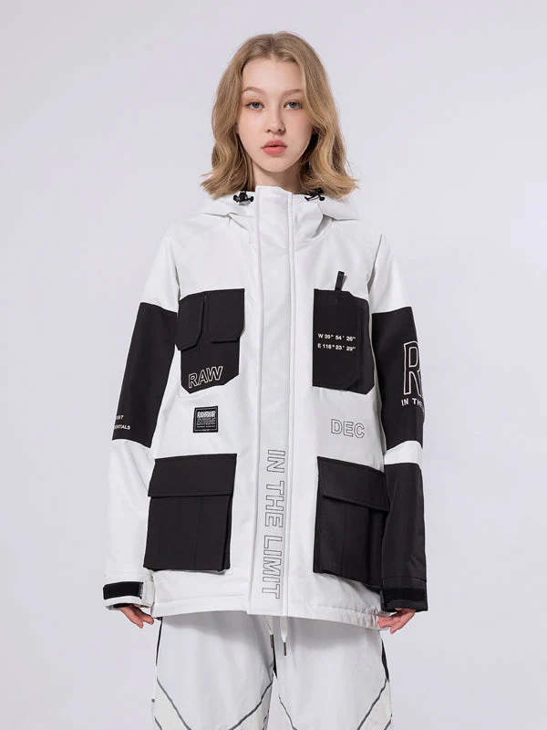 Men's RAWRWAR Winter Space Cargo Snowboard Jacket - Image 2