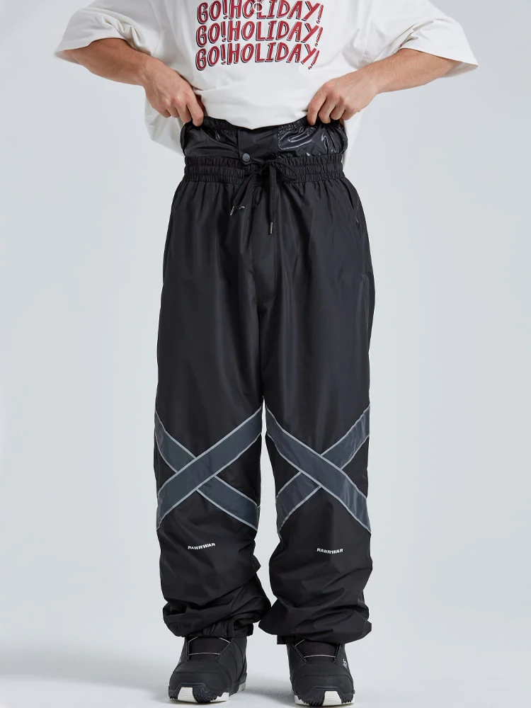 Men's RAWRWAR X Stripe Snowboard Pants - Image 3