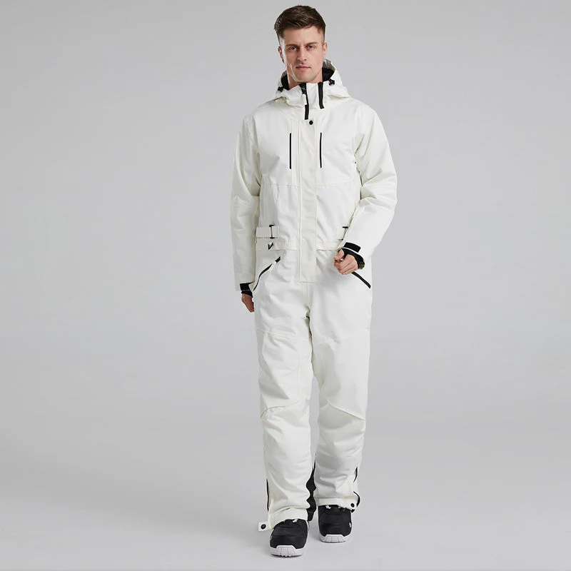 Men's RIVIYELE Practical Stylish One Piece Winter Snowboard Ski Snowsuits - Image 3