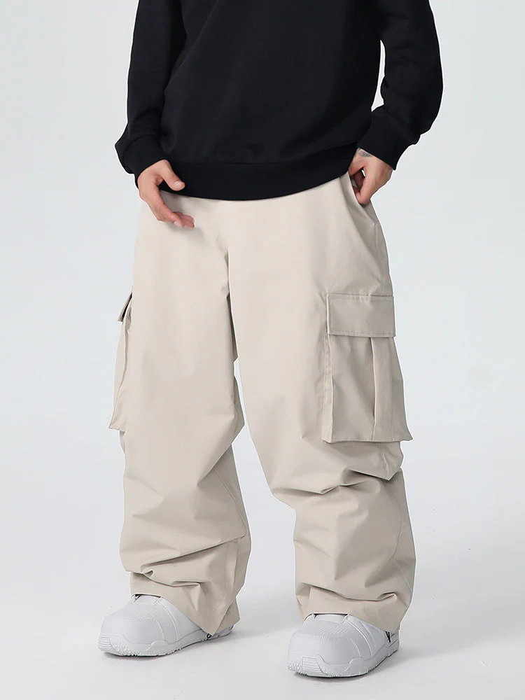 Men's Searipe Durable Mountain Pro All Function Baggy Snow Pants - Image 10