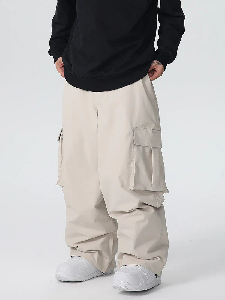Men's Searipe Durable Mountain Pro All Function Baggy Snow Pants - Image 11