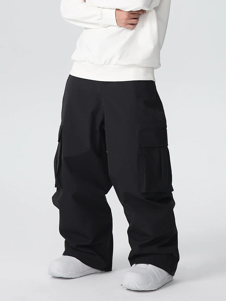 Men's Searipe Durable Mountain Pro All Function Baggy Snow Pants - Image 4