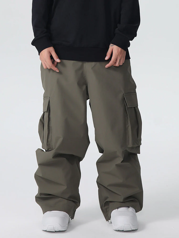 Men's Searipe Durable Mountain Pro All Function Baggy Snow Pants - Image 6