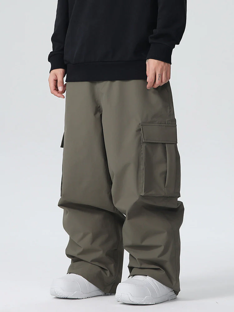 Men's Searipe Durable Mountain Pro All Function Baggy Snow Pants - Image 7